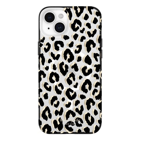 Kate Spade Protective Case for MagSafe iPhone 15 Plus - City Leopard