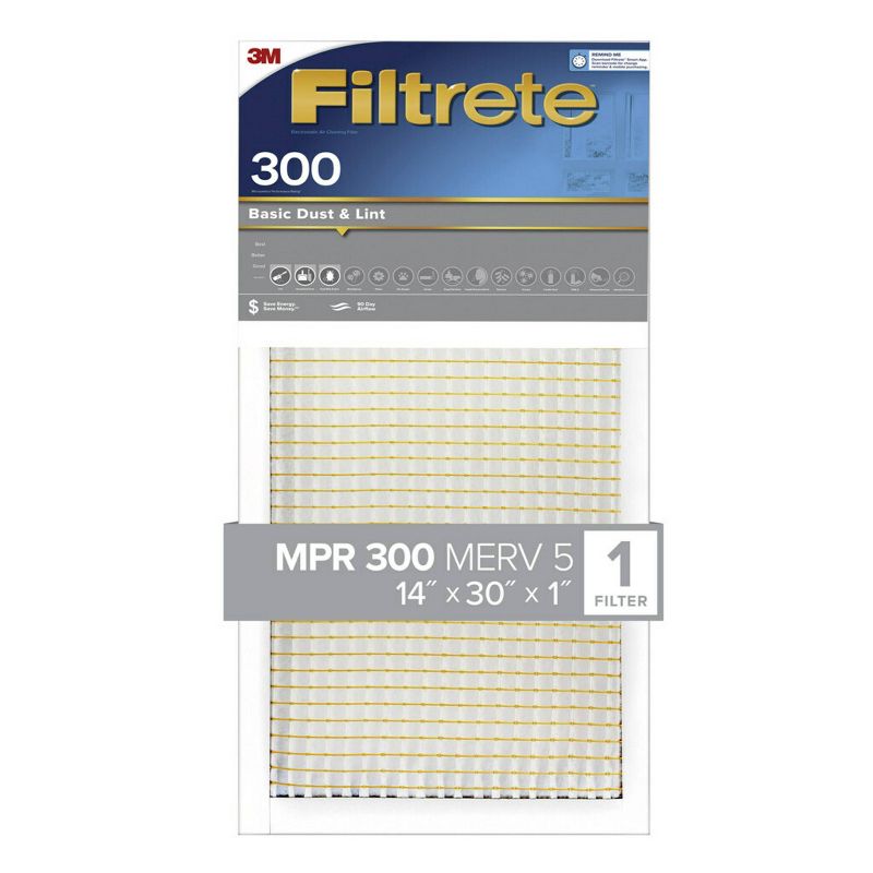 Filtrete Basic Dust and Lint Air Filter 300 MPR, 3 of 8