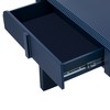 NicBex Console Table with 2 Drawers Modern Entryway Table with Rounded Silhouette and Smooth Surface for Living Room, Entryway - 4 of 4