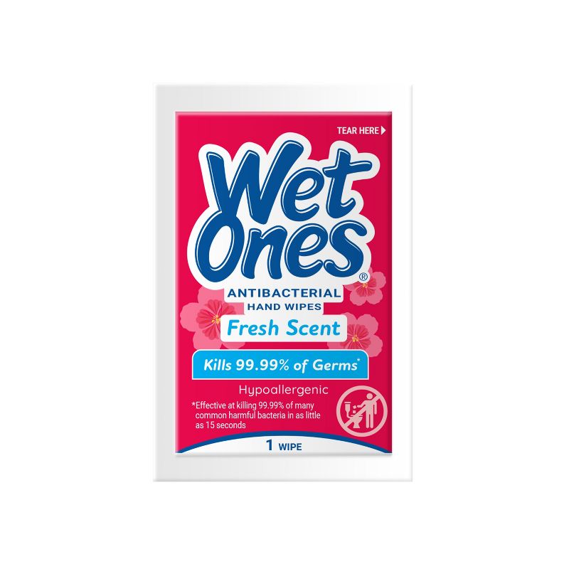 Wet Ones Antibacterial Hand Wipes Singles - Fresh Scent - 24ct, 5 of 17