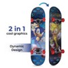 Sonic the Hedgehog 31" Skateboard with ABEC5 Bearings - Perfect for Beginners and Pros with Unique Artwork - 3 of 4