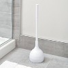 Idesign Una Plunger And Storage White : Target