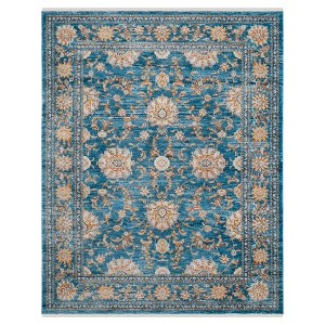 Vintage Persian Rug - Turquoise/Multi - (8