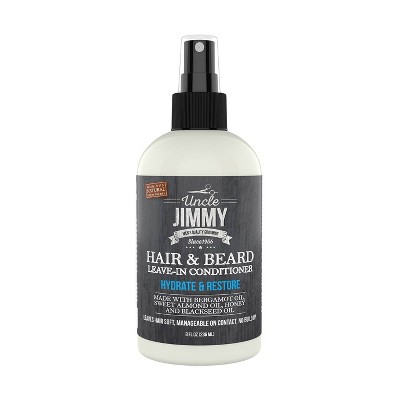 Uncle Jimmy hair & Beard Leave in Conditioner - 8oz