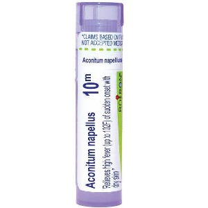 Aconitum Napellus 10M by Boiron Homeopathic Single Medicine For Cough, Cold & Flu  -  80 Pellet - 1 of 4