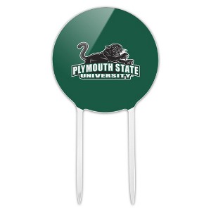 Plymouth State University Primary Logo Acrylic Cake Topper Party Decoration for Wedding Anniversary Birthday Graduation - 1 of 4