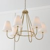 Capital Lighting Julia 6 - Light Chandelier in  Matte Brass - 2 of 4