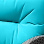 turquoise + mix gray