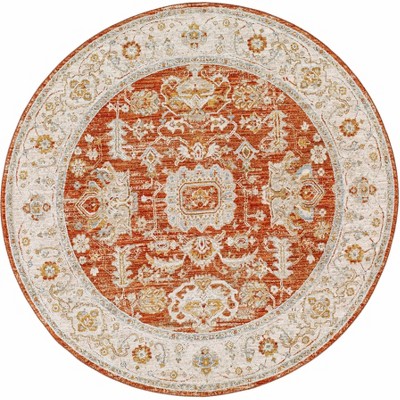 Hauteloom Ibstock Orange Statement Rug