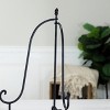 VIP Metal 19.75 in. Black Easel with Scroll Style Legs - 4 of 4