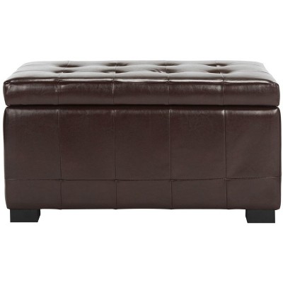 Small Manhattan Storage Bench  - Safavieh