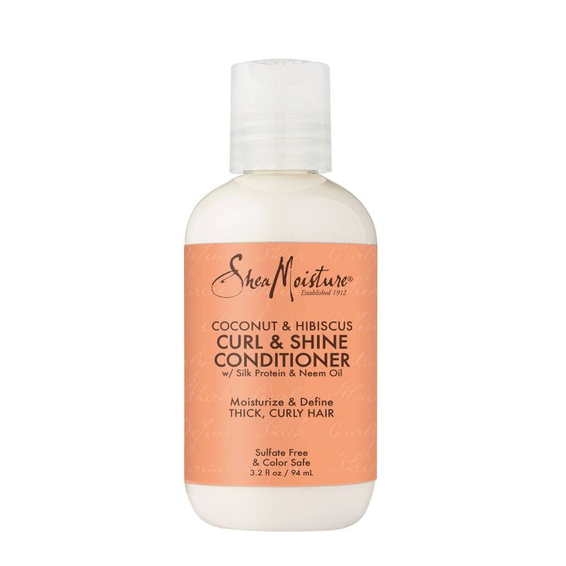 SheaMoisture Coconut & Hibiscus Curl & Shine Conditioner For Thick Curly Hair, 3 of 17