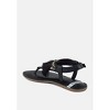Risha Genuine Leather Tassel Women Sandals - 3 of 4