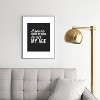 EnvyArt Reason Act My Age Metal Framed Art Print - Deny Designs - 2 of 3