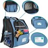 PetAmi Premium Dog Backpack Carrier Small Large Cat Puppies, Ventilated Pet Hiking Travel Bag, Airline Approved Safety Camping Biking - 2 of 4