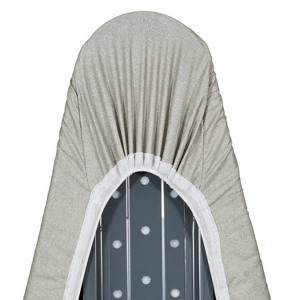 Seymour Home Products Premium Replacement Cover and Pad Silver Silicone: Ironing Board Cover, Padded, Elastic Band - 1 of 4