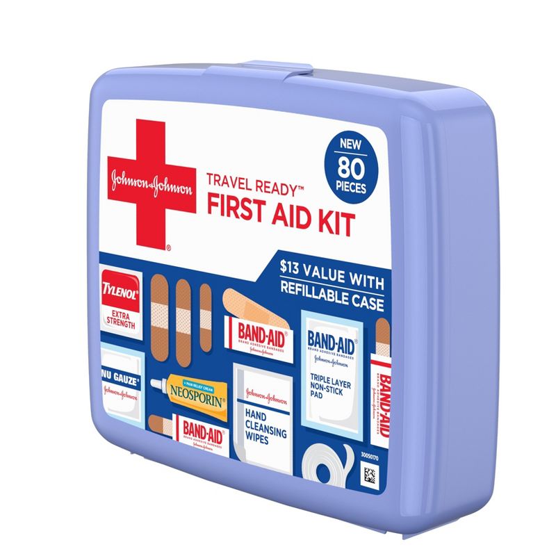 Johnson &#38; Johnson First Aid Kit - 80ct, 5 of 7