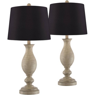 Table Lamp Set Target, Aiden Distressed White Wash Cottage Farmhouse Table Lamp