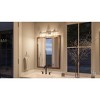 Urban Ambiance Luxury Vintage Bathroom Vanity Light,  9.25"H x 24.375"W,  Polished Chrome Finish, UHP2553 - 2 of 4