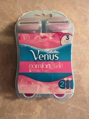 Venus Comfortglide White Tea Women's Disposable Razor - 2ct : Target