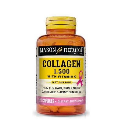 Mason Natural Collagen 1500 with Vitamin C Dietary Supplement - 120ct