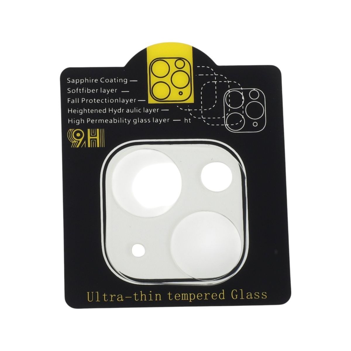 Unique Bargains Camera Protector Glass Clear 1 Pc