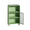 NicBex Tall Bathroom Storage Cabinet,45.28" H Floor Cabinets with Glass Door and Shelves for Bathroom - 4 of 4