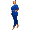 L I V D Women's Gineva V Neck Pocket Jumpsuit - 2 of 3