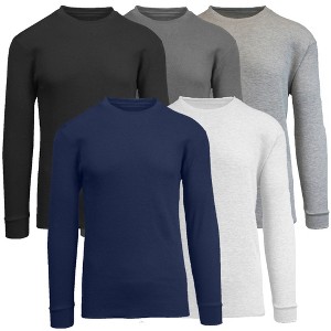 Blue Ice  Men's Modern Fit  Waffle-Knit Classic Thermal- 5 Pack - 1 of 4