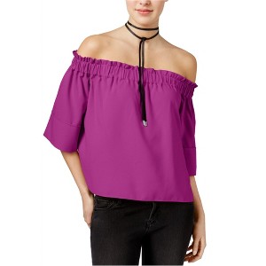 Rachel Roy Womens Shirred Pullover Blouse - 1 of 1