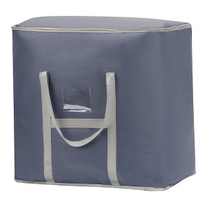 REGALWOVEN Clothing Comforter Closet Organizers Storage Bags with Handles - 1 of 4