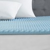 Infurnic Mattresses All Season Reversible Hypoallergenic Cooling Full Mattress Topper for Comfortable and Healthy Sleep, Blue, 75"*54"*1.5" - 4 of 4