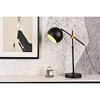 Elegant Lighting Forrester 1 light black table lamp - 2 of 4