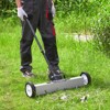 VEVOR 24-Inch Magnetic Sweeper with Wheels, 50 lbs Capacity, with Telescoping Magnetic Pickup Tool, Adjustable Handle, Magnetic Pickup Sweeper, White - 2 of 4