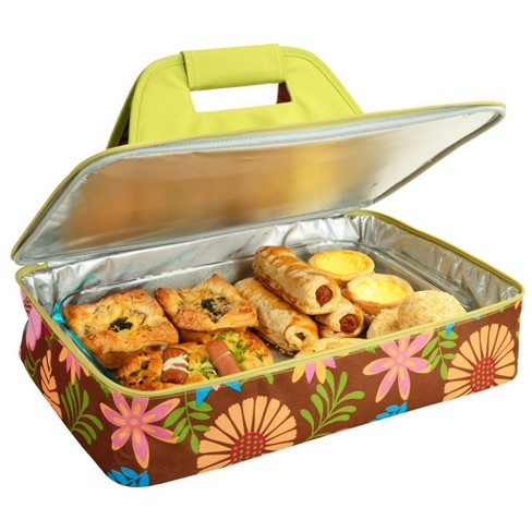 Picnic at Ascot Insulated Casserole Carrier to keep Food Hot or Cold -  Floral