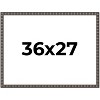 PosterPalooza | Deco Black Picture Frame - UV Acrylic, Backing Board, Hanging Hardware Included - 2 of 4