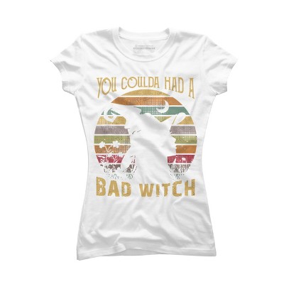 Junior's Design By Humans Halloween Funny You Coulda Had Bad Witch By Ering T-Shirt
