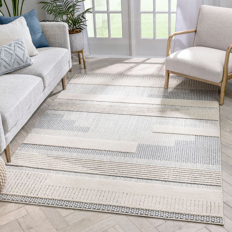 Well Woven Brer Abstract Geometric Area Rug, 3 of 10