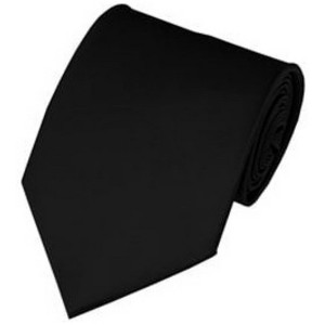 Solid Color 3.5 Inch Wide And 62 Inch Extra Long Necktie For Big & Tall Men - 1 of 4