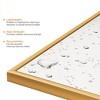 Wooakway Metal Bathroom/Vanity Mirror Modern Accent Mirror for Living Room Bathroom Bedroom Entryway Black/Gold/Silver - 4 of 4
