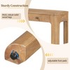 Bella Depot Farmhouse 52" Console Table with 3 Drawers, Sturdy Sofa Table with Thick Legs for Hallway & Living Room - 4 of 4