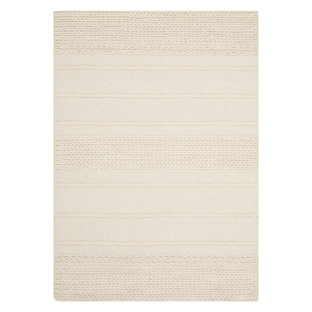 5'x8' Tabatha Stripe Area Rug Natural - Safavieh