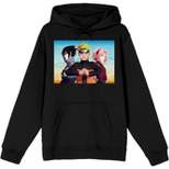 Naruto Uzumaki, Sasuke, and Sakura Long Sleeve Hoodie