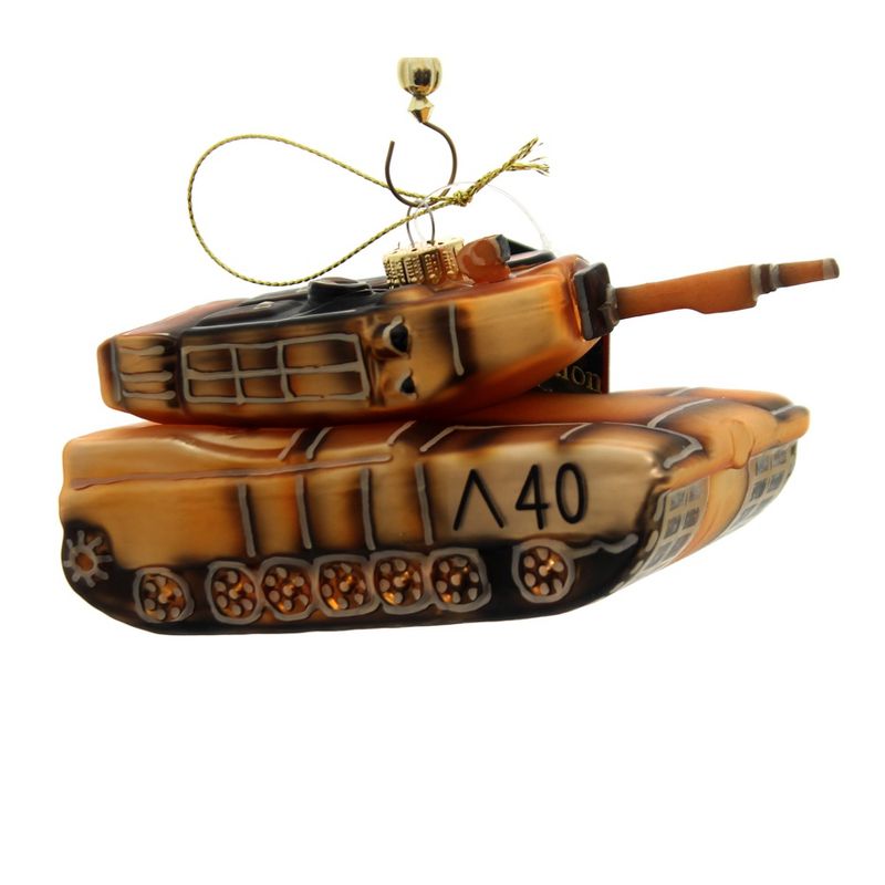 2.5 Inch Army Tank Military Vehicle Tree Ornaments, 1 of 4