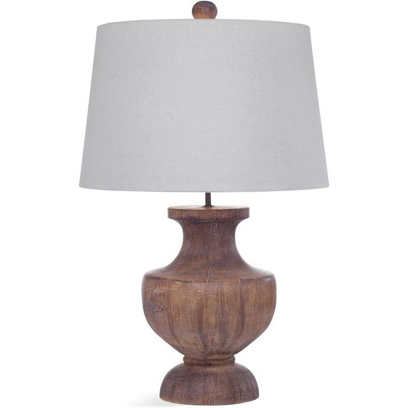 Bassett Mirror Company Stella Table Lamp Brown Distressed Brow, 1 of 2