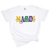 Simply Sage Market Mardi Gras Script Garment Dyed Tee - 2 of 4