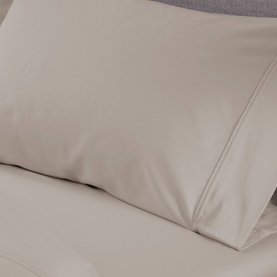 Medium Beige Twin XL Polyester Microfiber Bed Sheet Set