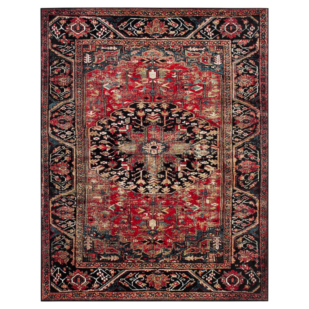 8'x10' Patras Loomed Rug Red/Multi - Safavieh