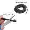 Unique Bargains Solid Round Sponge Rubber Weather-Proof DIY Gasket Protection Seal Strips - 3 of 4