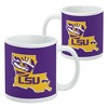 LSU Tiger State Mark Ceramic Coffee Mug Novelty Gift Mugs for Coffee Tea and Hot Drinks 11oz White - 2 of 4